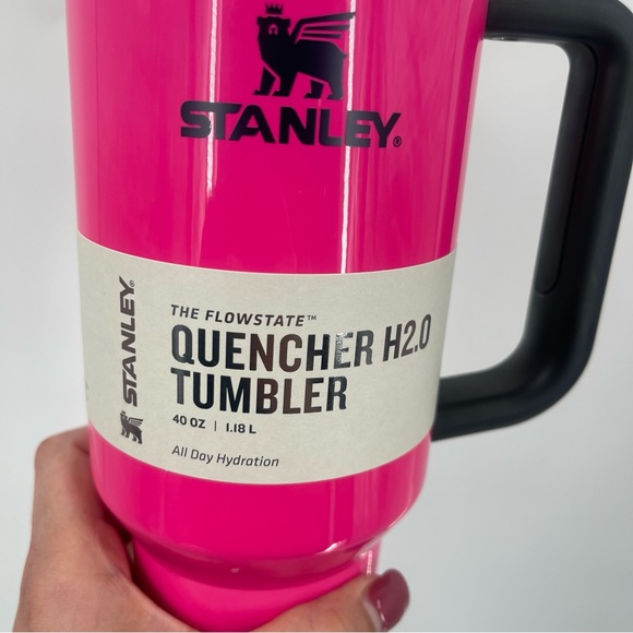 Neon Pink Stanley 40 oz - Picture 5 of 8